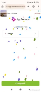 Ganador reto Link de Telegram